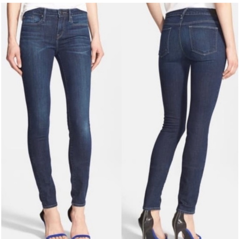 Vince Riley Dark Indigo Skinny Jeans